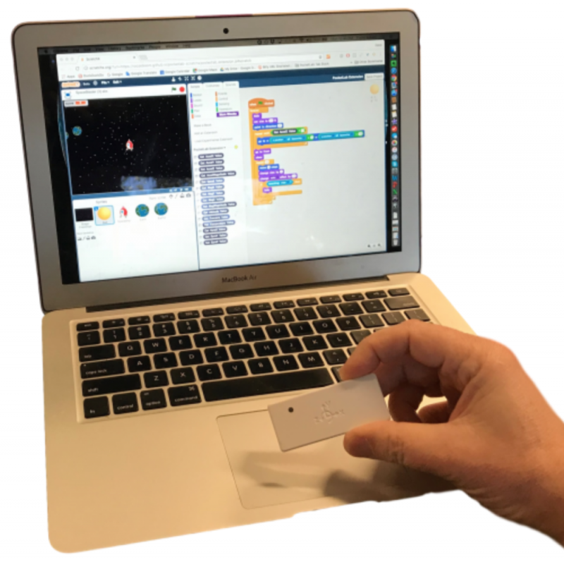 A Wireless Controller for a Scratch Game PocketLab